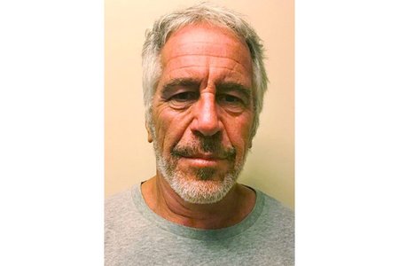 A photograph of Jeffrey Epstein from the New York Sex Offender Registry