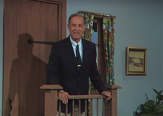 A still from the 'A Beautiful Day in the Neighborhood' trailer