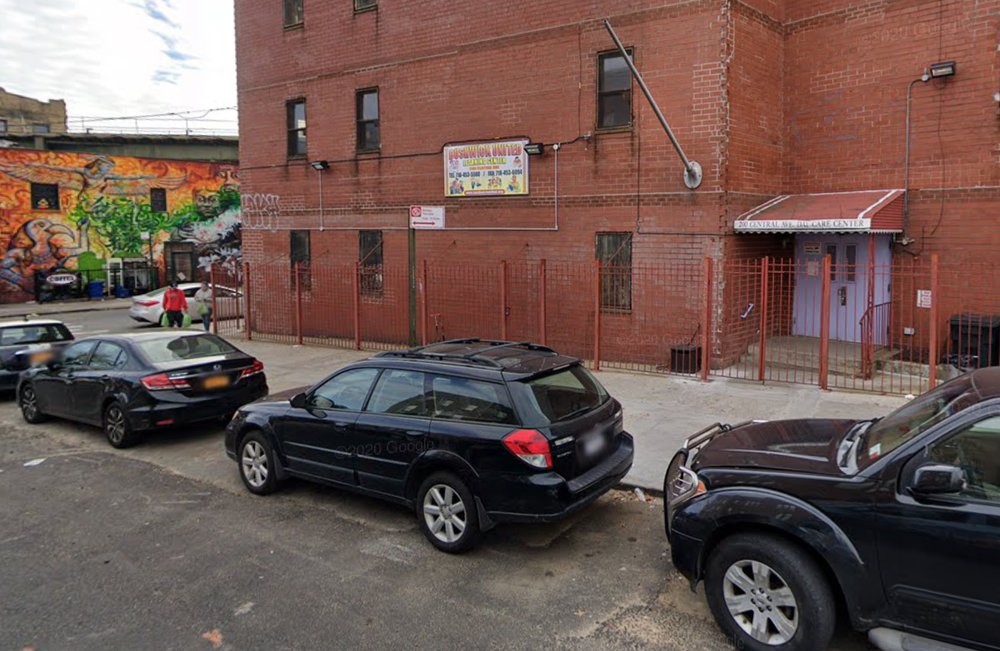 Exterior image of red brick Bushwick United Learning Center