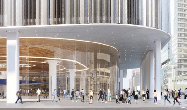 The new Port Authority Bus Terminal rendering