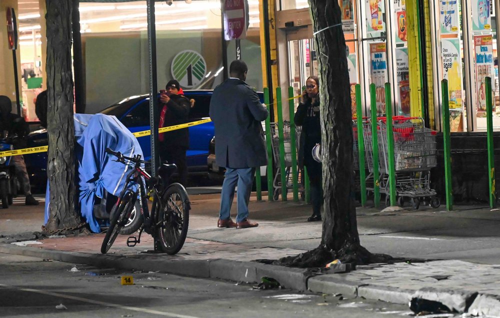 Police are investigating after six people were shot in two shootings just blocks away from each other in the Williamsbridge section of the Bronx on Monday.