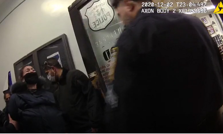 Police arrested Patricia Rodney while she tried to film them on her phone inside an NYPD precinct, where recording is banned.