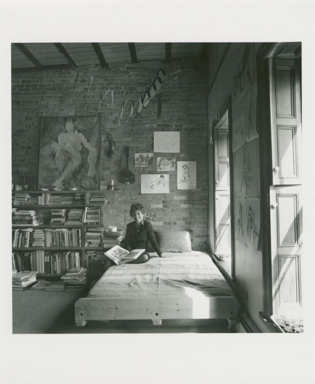 25f54ced2.jpeg Ernie & Lucy Bitzer. 300 Washington Ave., Clinton Hill, Brooklyn. March 31, 1978.