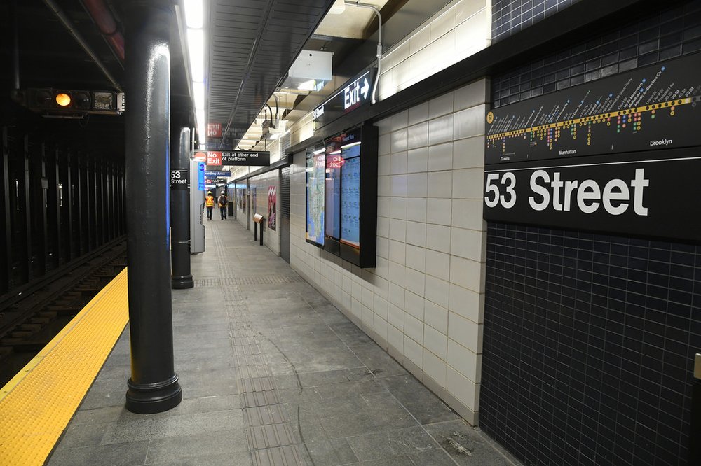 26a6821f336918280046_e826250cbe_b-jpg.jpeg The renovated station on September 8, 2017 (Patrick Cashin / MTA)