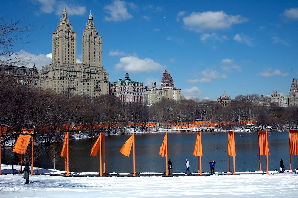 282d2d25e28-jean-claude-christo-gates-jpg.jpeg Christo & Jean Claude, The Gates, 2005, Central Park, Manhattan, NYC Parks<br/>