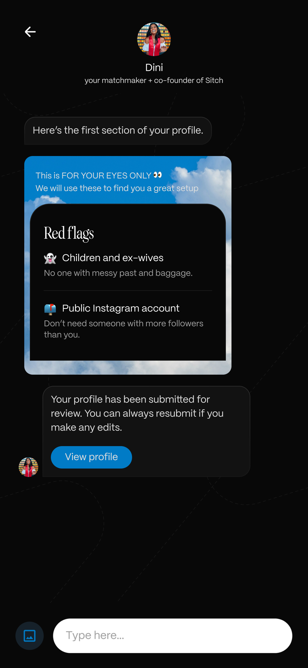 A screenshot