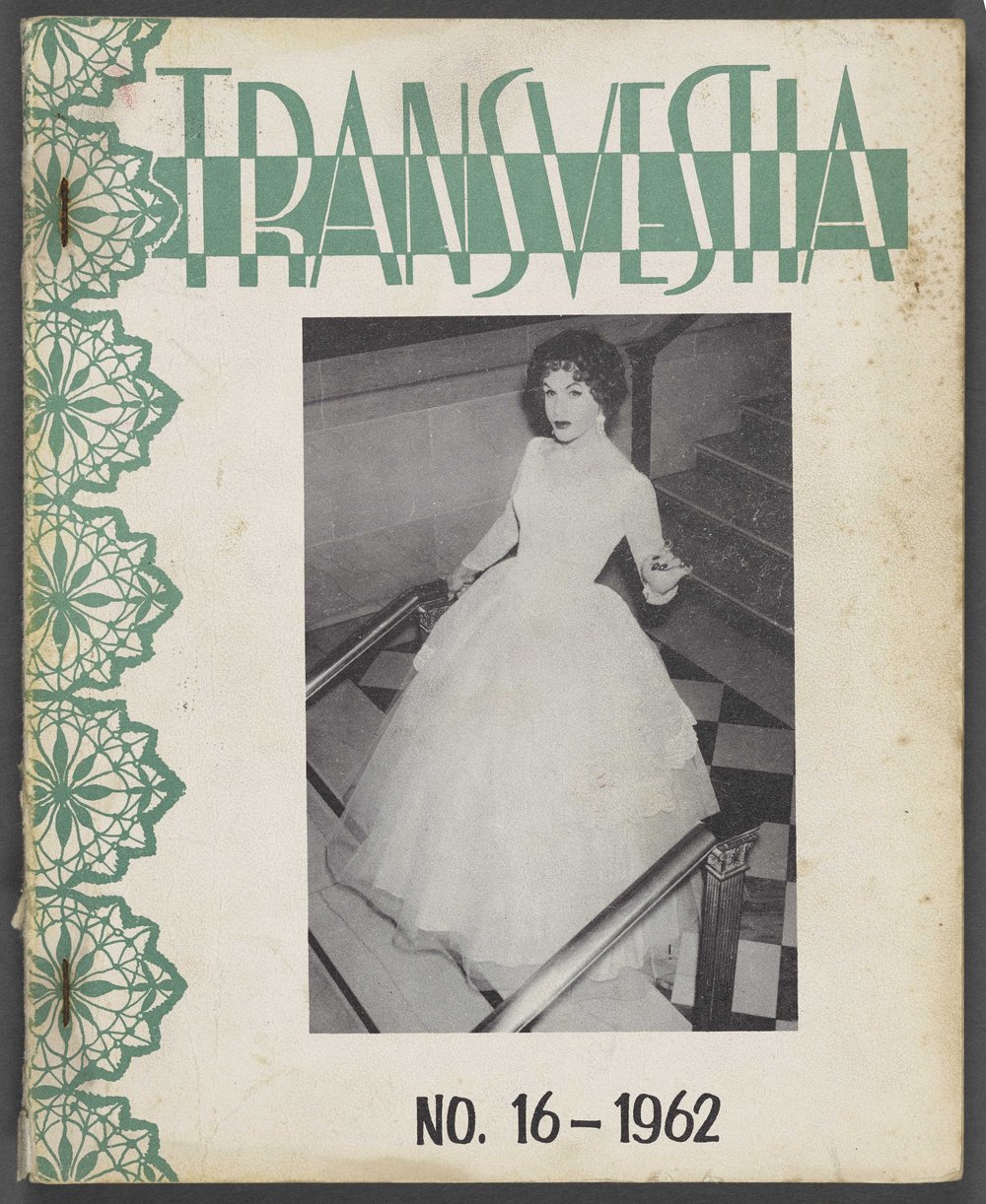Transvestia no. 16, Los Angeles: Chevalier Publications, 1962.<br/>