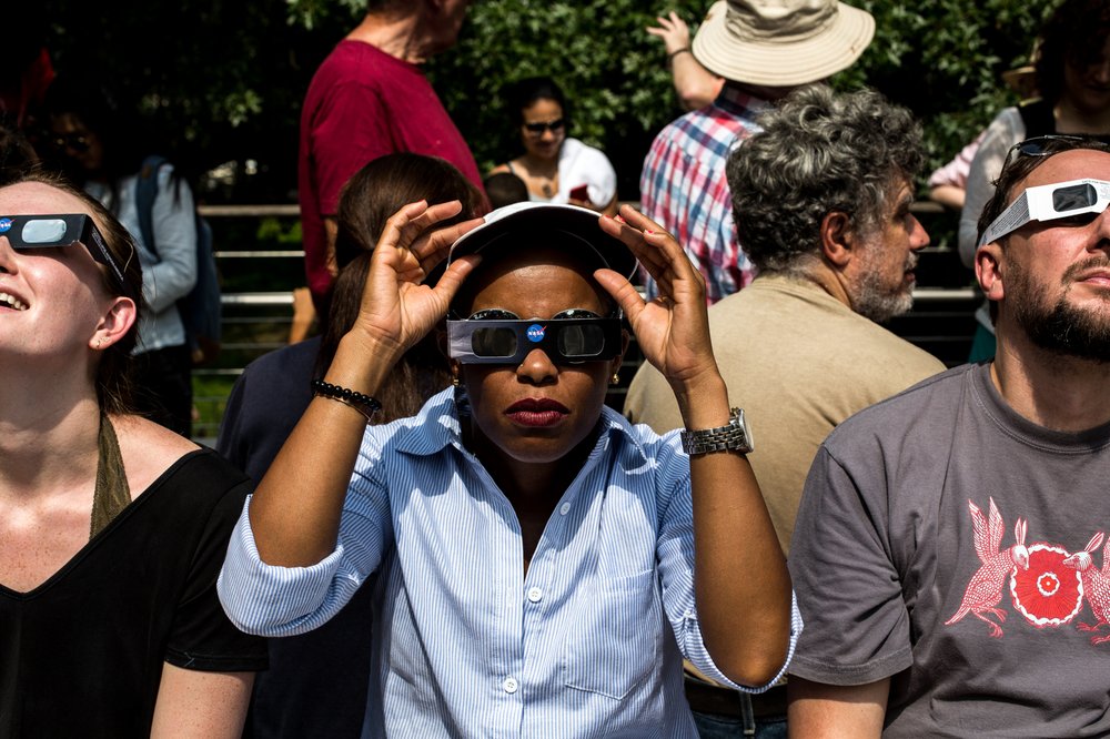 33c140394082117solareclipseamnh-10-jpg.jpeg At the American Museum of Natural History (Scott Heins/Gothamist)