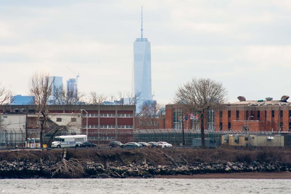 Rikers Island.<br/>