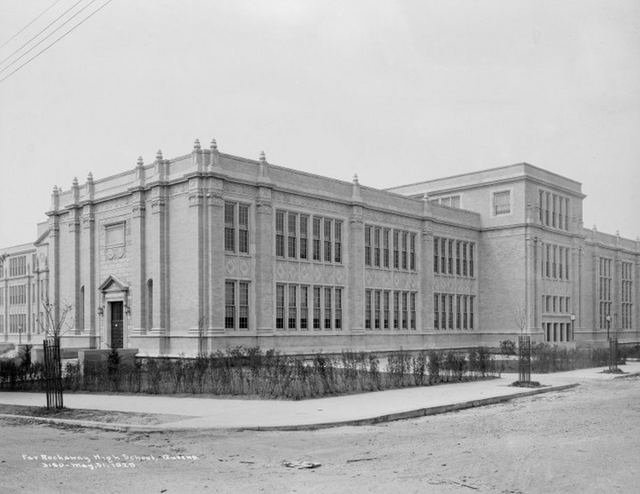 3NEWOLDROCK05.jpeg "Far Rockaway High School, Queens: exterior. Beach 25th Street and Oceancrest Boulevard. May 31, 1929."