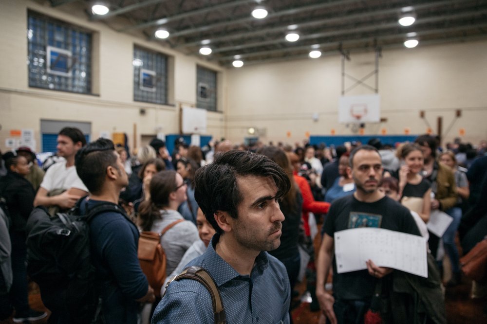 41b54ddda110618electiondaywaverlyave-1-jpg.jpeg At P.S. 11 in Brooklyn<br/>(Scott Heins / Gothamist)