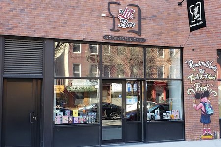 The Lit. Bar pictured from the outside.
