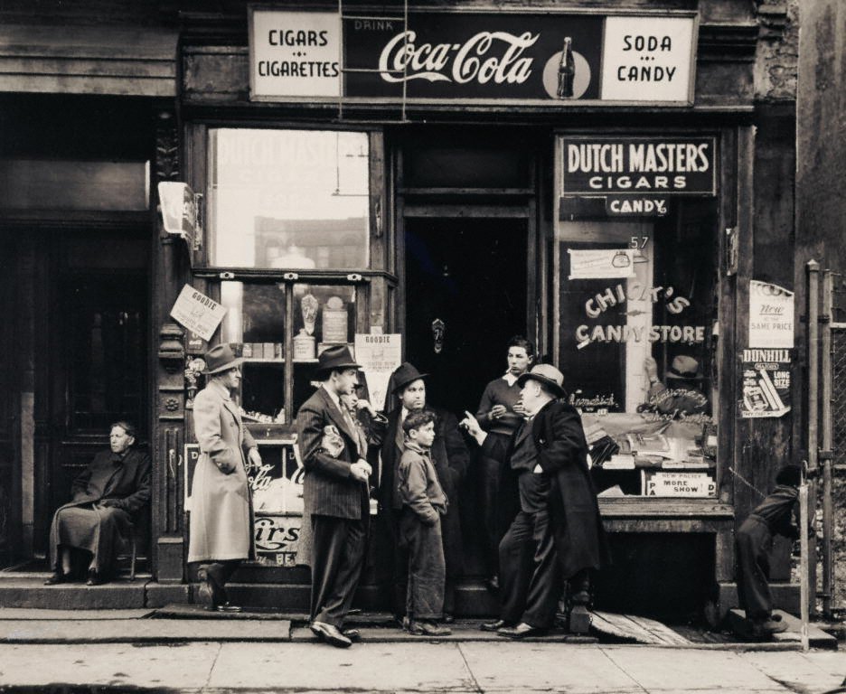 Chick's Candy Store on Pitt Street, 1938