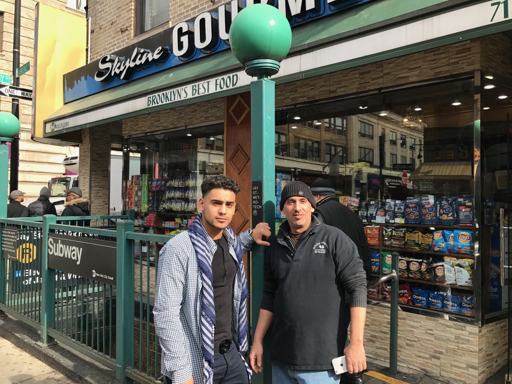 4500bf266img_7689-jpg-jpeg.jpeg Danny (r) and Salim outside Skyline Gourmet.