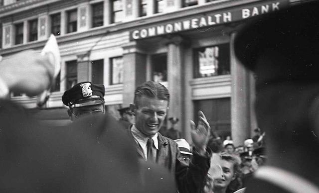 4oldwfnyc0312.jpeg "Douglas "Wrong Way" Corrigan was the man of the hour after he successfully flew from Brooklyn to Ireland in 1938." This was taken a ticker tape parade for him, most likely.