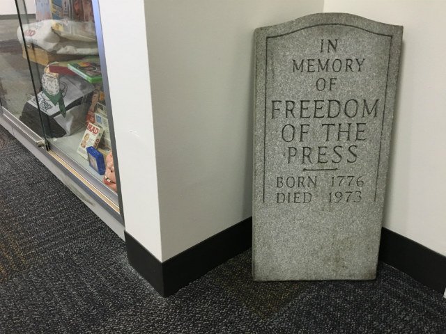 Inside the Mad offices, 2016.