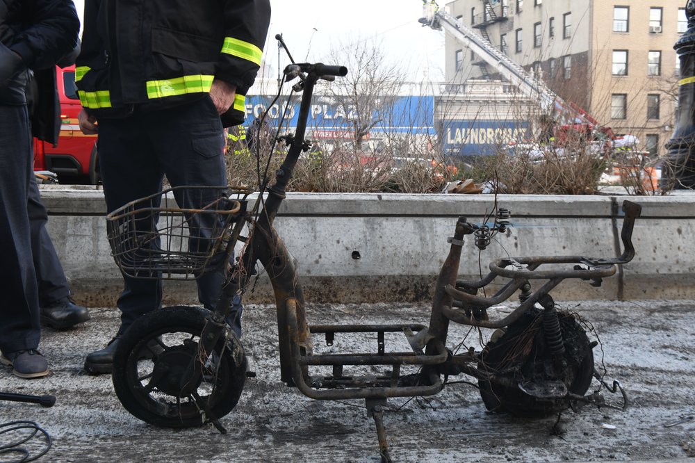 City officials have sought to crack down on non-compliant e-bike batteries, pointing to evidence of a growing public safety threat.