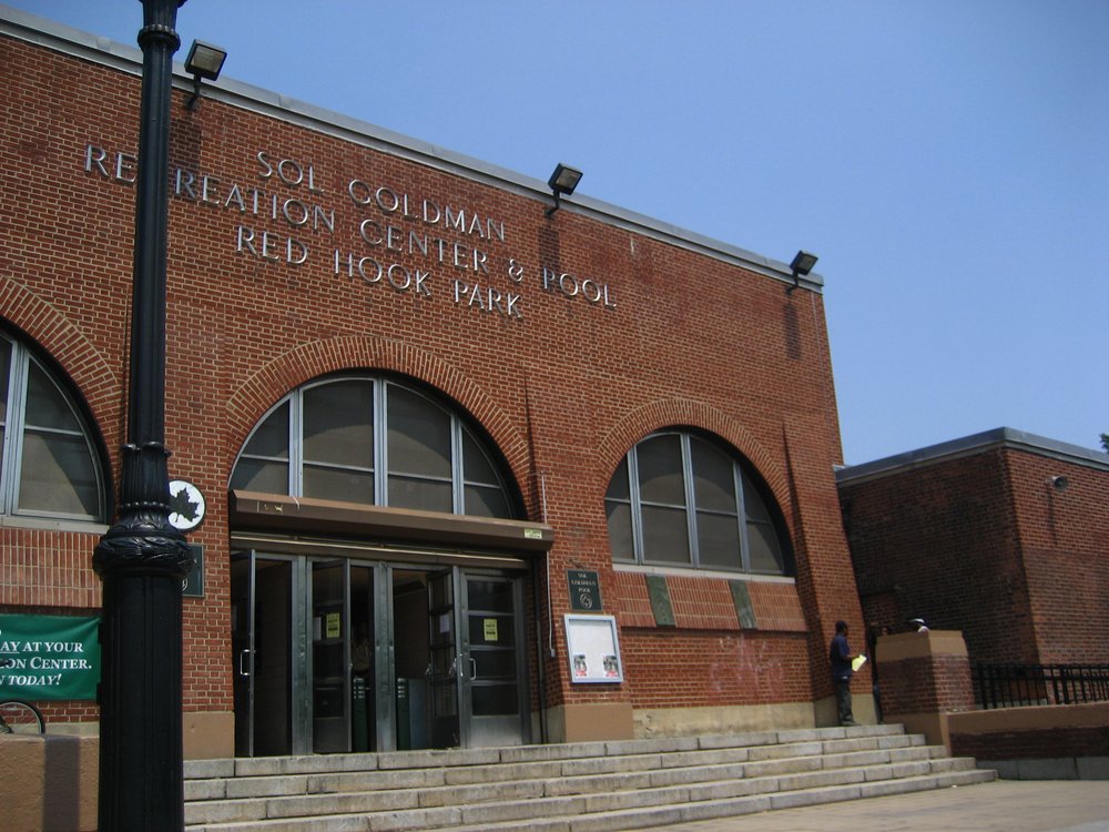 The Red Hook recreation center is seen from the outside in 2007.