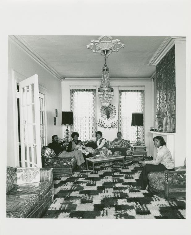 52bf23435.jpeg Family of Mr. & Mrs. Robert Minter. 853 Bushwick Ave., Bushwick, Brooklyn. April 1, 1979.
