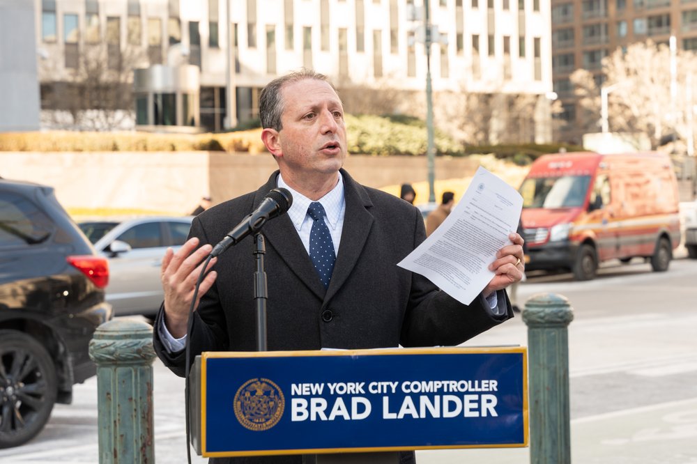 Comptroller Brad Lander.