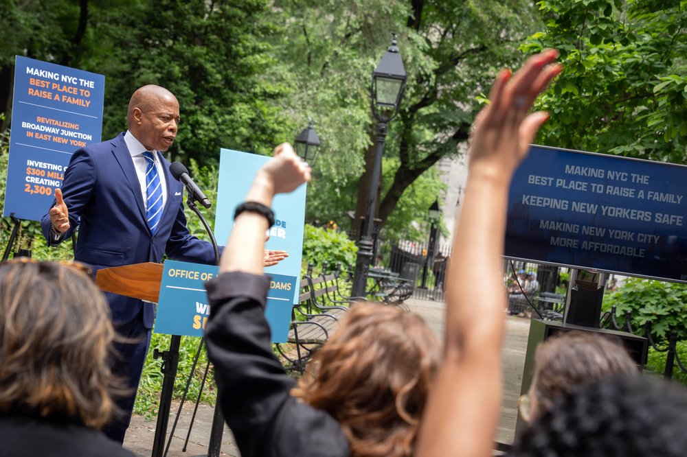 Mayor Eric Adams is suing the city’s Campaign Finance Board over its decision to deny his campaign $3.4 million in public matching funds.