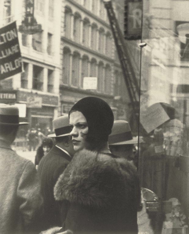 Girl on Fulton Street, 1929