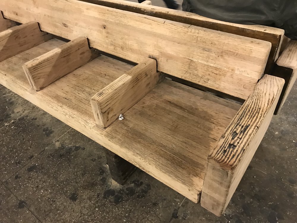 It's like a brand new bench! Almost.<br>