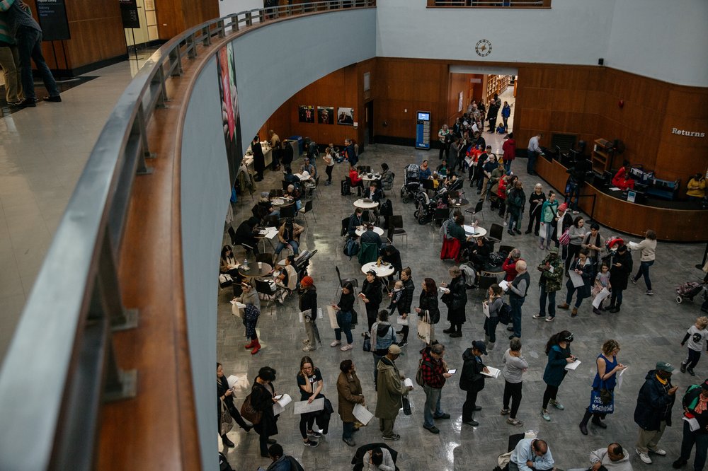 55c941a9b110618electiondaybrooklynpubliclibrary-3-jpg.jpeg Brooklyn Public Library<br/>(Scott Heins / Gothamist)