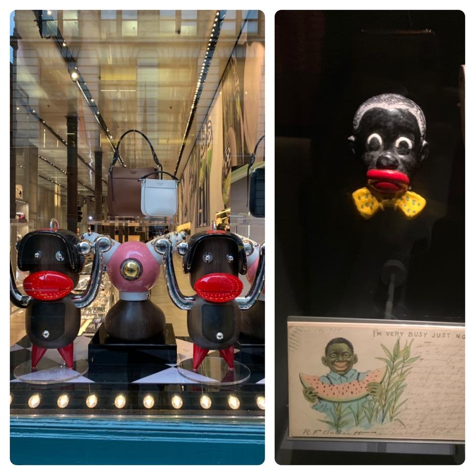 5603ee80148078884_10102198923626224_8983993524965867520_n-jpg.jpeg Chinyere Ezie showed examples of blackface imagery next to the Prada items (courtesy of Chinyere Ezie)