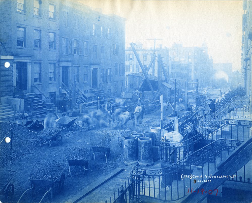 Joralemon Street looking west, 1907.