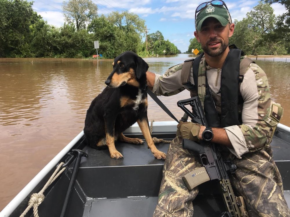 On Wedneday, August 30, New York Task Force 1 (NY-TF1) conducted search and rescue operations in Brazoria County, Texas. (NYPD)