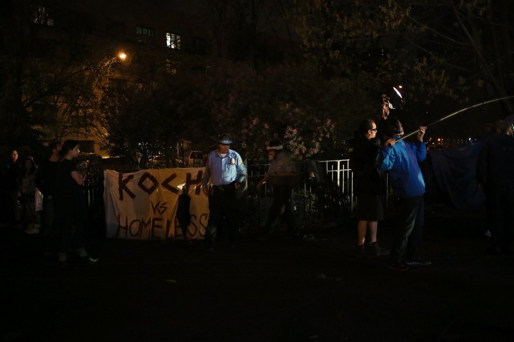 5ce4d61f5.jpeg Mayor Ed Koch was summoned as one of the greedy specters of the era.<br/>