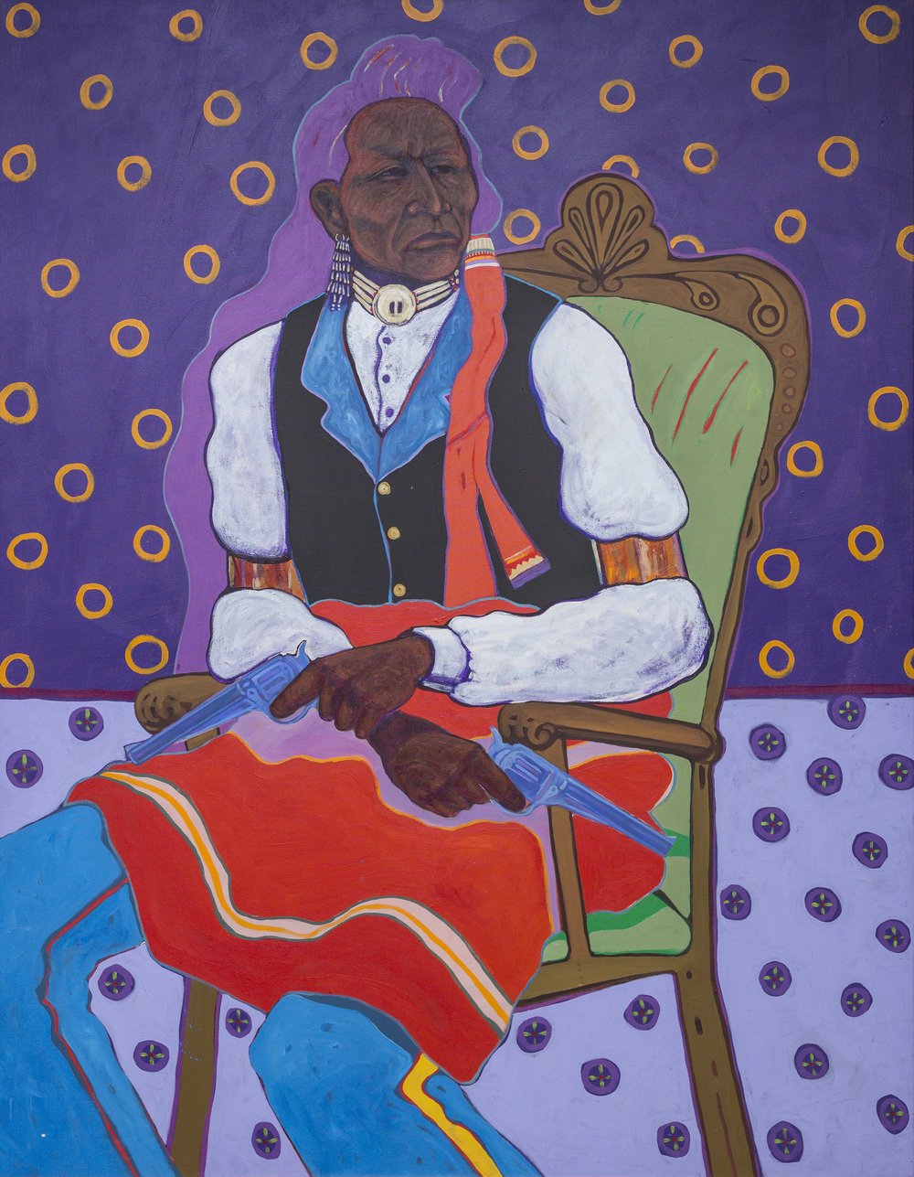 T.C. Cannon's Two Guns Arikara. (Thosh Collins)