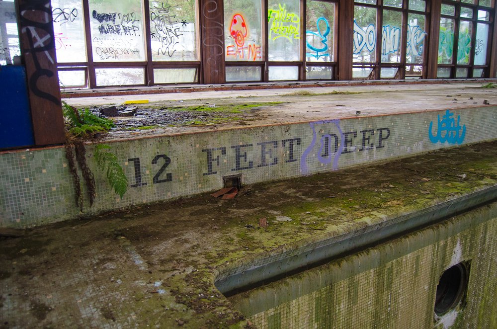 Deep end.
