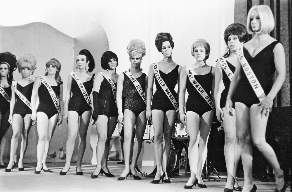 5f3787c70fredwmcdarrah_p143-jpg.jpeg Drag queens compete in the Miss All-America Camp Beauty Pageant at Town Hall, 123 West Forty-Third St., February 20, 1967<br/>