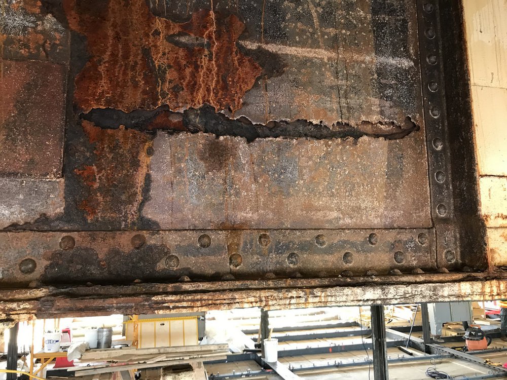 5f41c781e42907516292_ae15e1ab66_b-jpg.jpeg Before photograph of the stations: The 36 Av N/W station required extensive repairs to its concrete and steel structures to address more than a century of exposure to inclement weather, daily wear and tear and continued use.<br>(Marc A. Hermann / MTA New York City Transit)