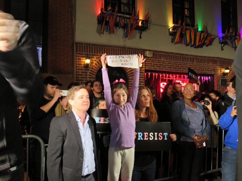 6130a469fimg_0234-jpg.jpeg At the rally for transgender rights outside Stonewall, February 23, 2017 (David Brand / Gothamist)