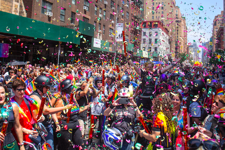 NYC Pride 2018.