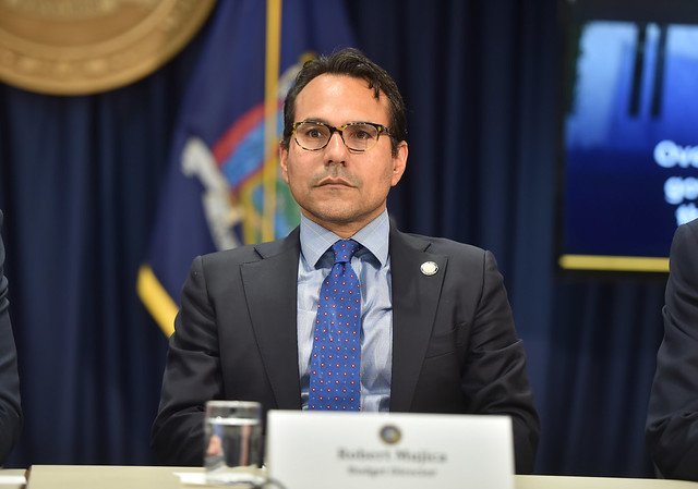 Robert Mujica, Governor Cuomo's budget director, and also his new appointee on the MTA Board