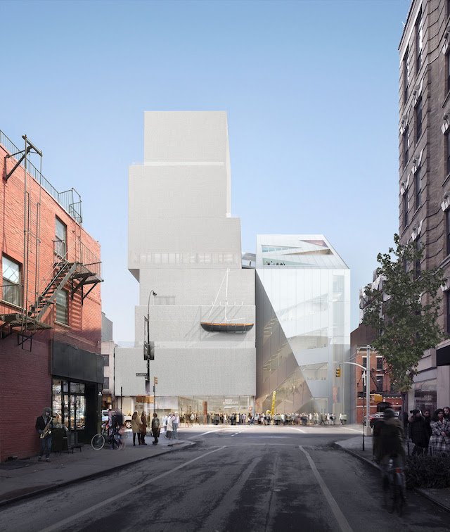A rendering of the New Museum's expansion.