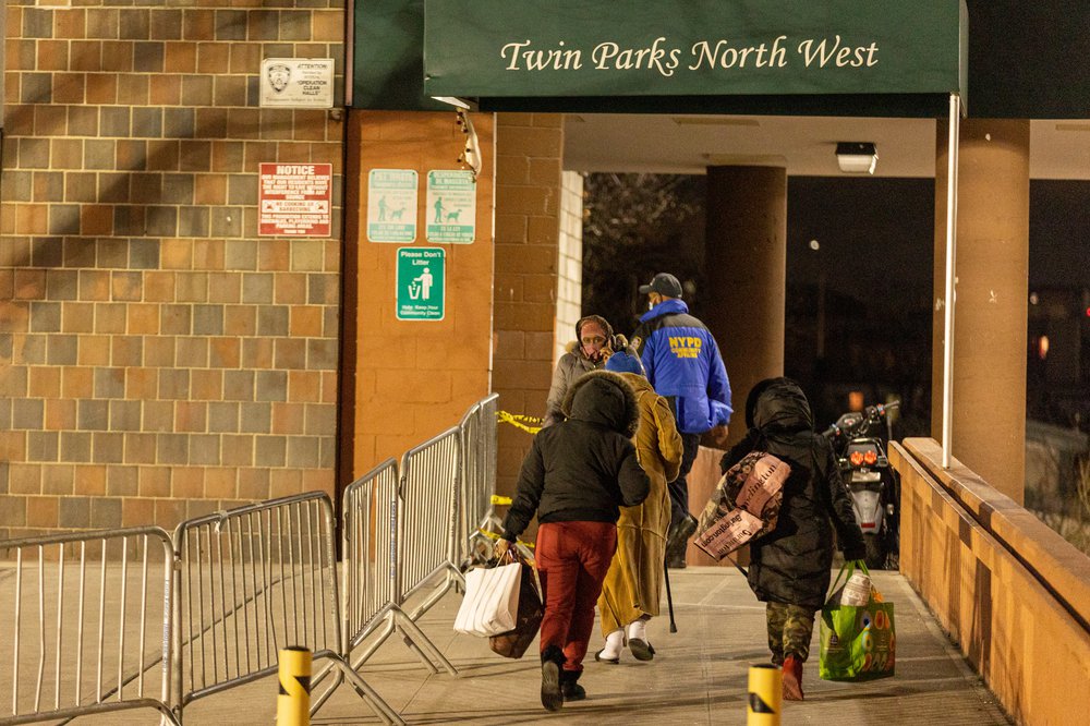Some residents were able to return to their homes on Monday night, one day after a fire that left 17 people dead