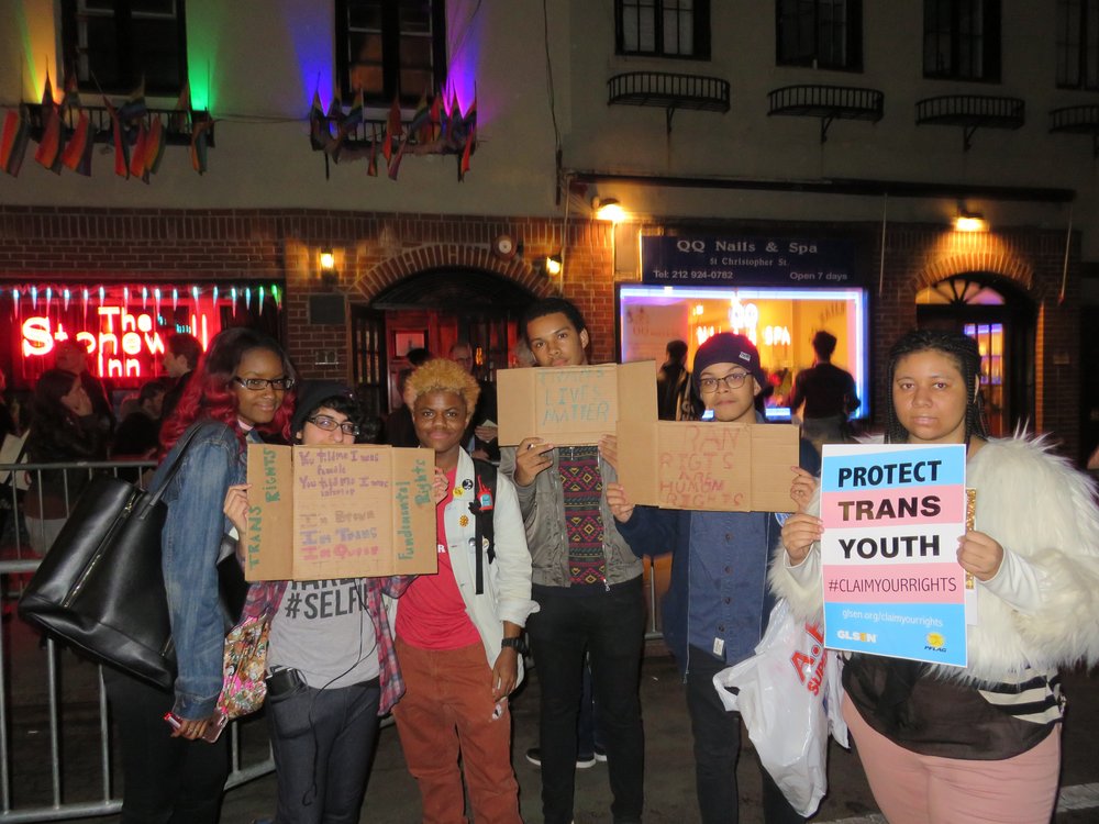 6b38fb286img_0285-jpg.jpeg At the rally for transgender rights outside Stonewall, February 23, 2017 (David Brand / Gothamist)