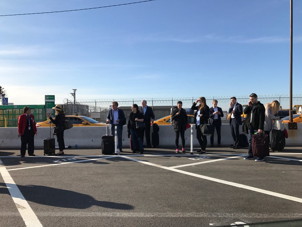 6c3974c10img_4017-jpg.jpeg In the "for hire" car service pick-up lot at LaGuardia Airport on April 4, 2017<br>