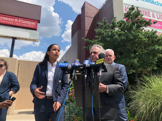 Tiffany Cabán and her attorney Jerry Goldfeder vowed to fight the results in court at a press conference on Thursday