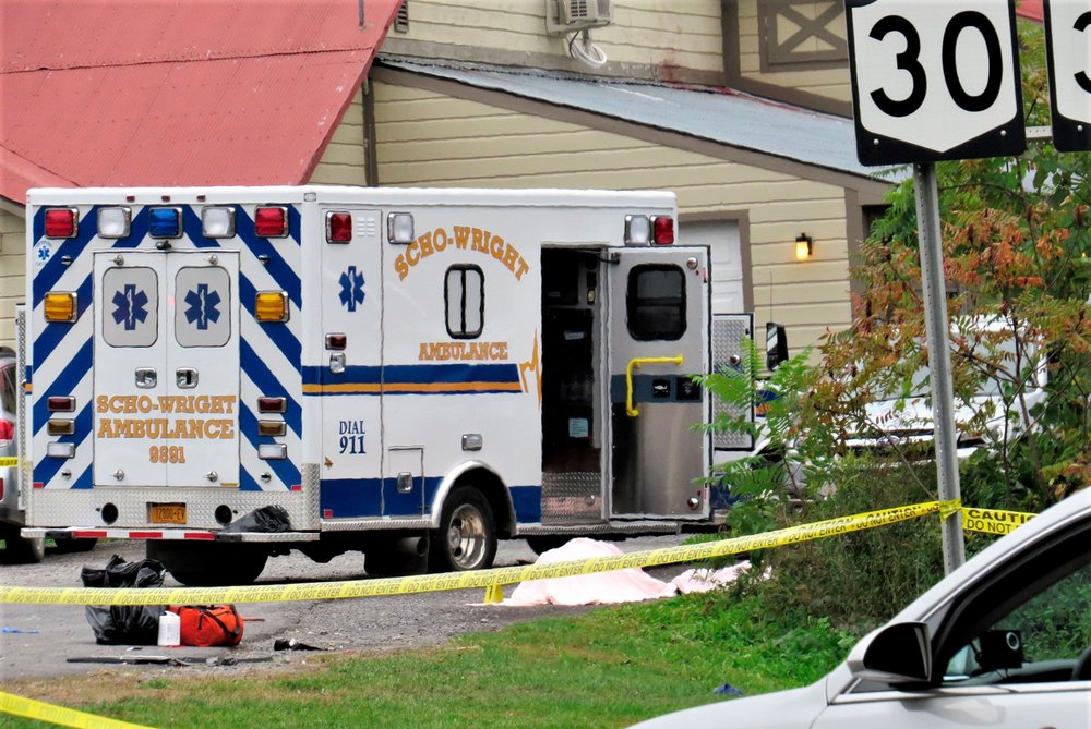 740b8ea66shutterstock_9916975a-jpg.jpeg A body is draped under a blanket at the scene of a fatal crash in Schoharie, N.Y. (Tom Heffernan Sr/AP/Shutterstock