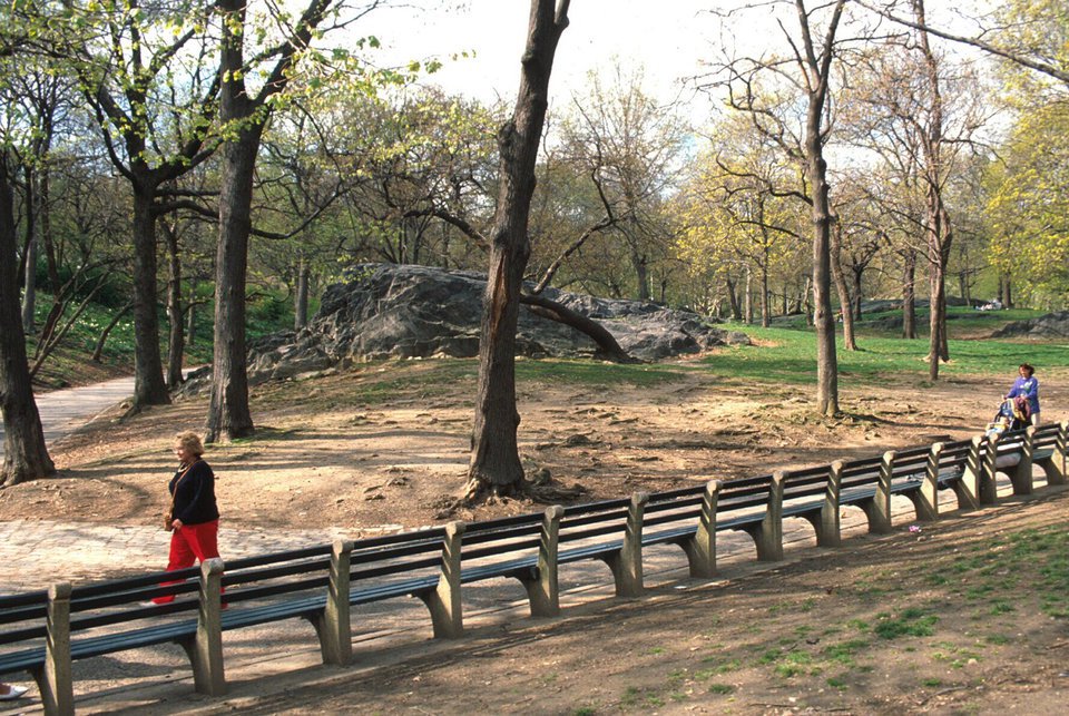 Dene, 1980s. (Courtesy of the Central Park Conservancy)