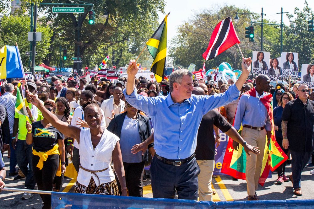 895aaa855westindian-13-jpg.jpeg First Lady Chirlane McCray and Mayor Bill de Blasio<br>