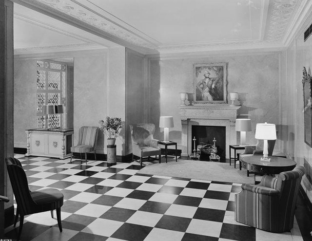 8aptlobby1112.jpeg "400 Park Avenue. Apartment building lobby. 5/27/1942."