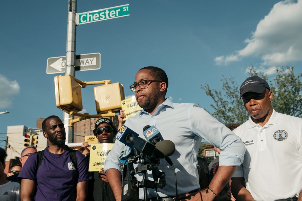 91022548420190702ernestaskewvigil-2-jpg.jpeg State Senator Zellnor Myrie</br>