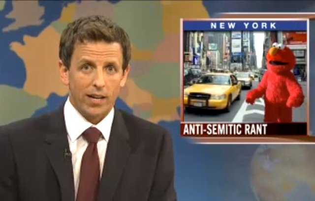 92312snl6.jpg On Weekend Update, Anne Romney drops by to pay tribute to Beyoncé ("Everyone says I'm unrelatable because I had a horse in the Olympics...I would kill that horse if I could meet Beyoncé"); Stephen A. Smith pontificates about Tim Tebow ("Tim Tebow's throwing arm is proof that there is no God"); and Seth Meyers wants to know what the heck President Obama is doing.